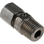 1/4 NPT Compression Fitting for Use with Thermocouple or PRT Probe, 6mm Probe ...