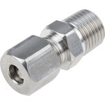 1/4 NPT Compression Fitting for Use with Thermocouple or PRT Probe, 1/4in Probe ...
