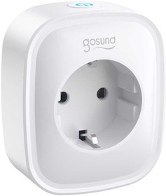 Фото 1/10 SP112, Умная розетка Gosund Smart plug 2 USB outlet, total 2.1A, белый