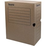Короб архивный Buro КА-100B микрогофрокартон корешок 100мм A4 340x255x100мм бурый
