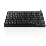 KYB500-K82A-GR Wired PS/2 & USB Compact Keyboard, QWERTZ (German), Black