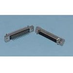 786554-5, D-Sub High Density Connectors 50 POS VERT RCPT ASY WITH ACTION PIN