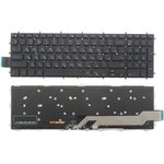Клавиатура для ноутбука Dell Inspiron 15 Gaming 7566 черная с подсветкой