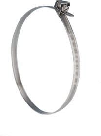 Фото 1/2 CAS200SS, Stainless Steel Slotted Hex Quick Release Strap, 11mm Band Width, 50 200mm ID