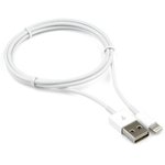 Кабель USB AM/Lightning для iPhone5/6/7/8/X, IPod, IPad, 1м, белый ...