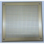 Вентиляционная решетка металлическая на саморезах 250x250 мм VRQ002525