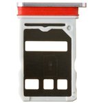 Держатель (лоток) SIM карты для Huawei Honor 30 (серый)