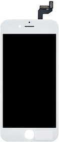 Фото 1/2 Дисплей (экран) Premium в сборе с тачскрином для iPhone 6S Plus белый с рамкой