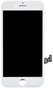 Фото 1/2 Дисплей (экран) Premium в сборе с тачскрином для iPhone 7 Plus белый с рамкой
