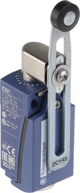 Фото 1/5 XCKD2145P16, OsiSense XC Series Lever Limit Switch, NO/NC, DP, Zinc Alloy Housing, 240V ac Max, 3A Max