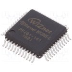 W5100S-L, Контроллер Ethernet, 8bit BUS,SPI, LQFP48, -40-85°C, 3,3ВDC
