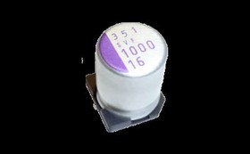 35SVF39M, Polymer Aluminium Electrolytic Capacitor, 39 мкФ, 35 В, Radial Can - SMD, OS-CON SVF Series