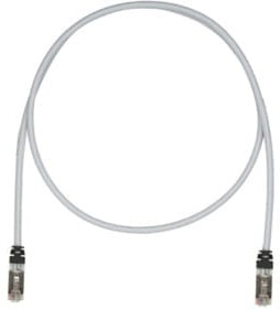 Фото 1/2 STP6X0.5MIG, Patch cord; S/FTP,TX6A™ 10Gig; 6a; stranded; Cu; LSZH; grey; 0.5m