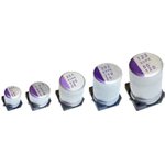 35SVPK82M, Polymer Aluminium Electrolytic Capacitor, 82 мкФ, 35 В, Radial Can - SMD, OS-CON SVPK Series