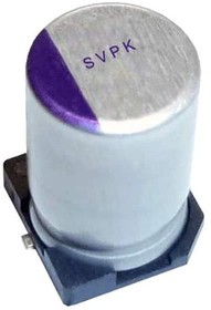 Фото 1/3 25SVPK82M, 82μF Surface Mount Polymer Capacitor, 25V