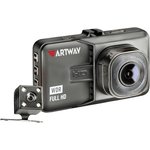 Видеорегистратор Artway AutoCam AV-394 черный 2Mpix 1080x1920 1080i 120гр. Ambarella