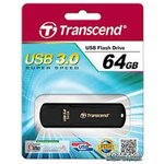 Флеш Диск Transcend 64Gb Jetflash 700 TS64GJF700 USB3.0 черный