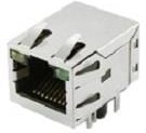Фото 1/2 JXD1-0008NL, Modular Connectors / Ethernet Connectors 100BaseTX 1x1 Tab Up Grn/Ylw LEDs Ethern