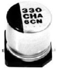 EEEHA1C471P, SMD электролитический конденсатор, Radial Can - SMD, 470 мкФ, 16 В, Серия HA, 1000 часов при 105°C