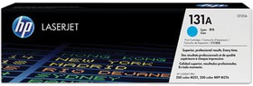 Фото 1/10 Картридж лазерный HP (CF211A) CLJ Pro 200 M276n/M276nw, №131A, голубой, оригинальный, ресурс 1800 страниц