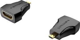 Фото 1/2 Адаптер-переходник Vention HDMI 19F/micro HDMI 19M (AITB0)