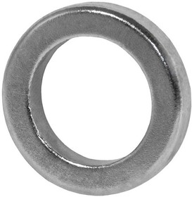 Фото 1/2 C 25x5x16, Неодимовый магнит кольцо , 25x5x16 мм, максимальная рабочая температура 80 °С