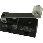 DB1C-A1RC, Basic / Snap Action Switches 5A 125-250VAC Solder Term 18.5mm Actuator