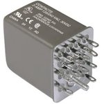 782XDXH21-240A, Hermetic Ice Cube Relay - 4PDT - 5A - 220-240AC - Plug-in.