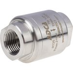 Stainless Steel Single Non Return Valve, BSP 1/2in, 25 bar