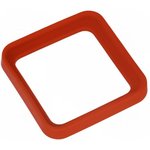 GDM 3-19 VMQ CORAL RED, Прокладка фланцевая, GDM, силикон