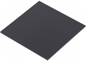 Фото 1/3 G606050L, (60х60х1.8мм), Крышка черного цвета из пластика для корпуса G606050B