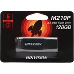 Флеш Диск Hikvision 128GB M210P HS-USB-M210P/128G/U3 USB3.0 черный