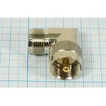 Фото 2/2 Переходник вилка UHF - розетка UHF , угловое , 1221 шт UHF-гн UHF\угл