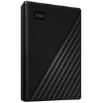 Внешний жесткий диск WD My Passport 1TB, 2.5", USB 3.0, черный, WDBYVG0010BBK-WESN