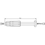 13303/2, Наконечник свечи зажигания MERCEDES (W163) ML 230 [M 111.977] 1998-2005