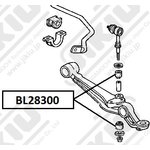 BL28300, BL28300_втулка тяги стабилизатора переднего!\ Honda Accord/Prelude ...