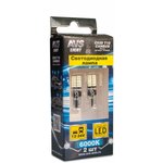 A78452S, к-т ламп! светодиодных C020 Т10, белый (W2.1x9.5d) CANBUS 24SMD 4014 ...