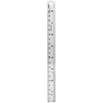 Измерительный и разметочный инструмент Deli Линейка стальная Deli DL8020Y 200мм ...
