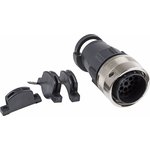 192991-0521, Circular Connector, 23 Contacts, Cable Mount, Plug, Male, IP65 ...