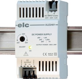 Фото 1/3 ALE2401, Switched Mode DIN Rail Power Supply, 190 → 264V ac ac Input, 24V dc dc Output, 1.25A Output, 30W