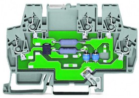 Фото 1/2 792-805, Клемма защиты от перенапряжений 5 В DC, для электрических цепей MDHF 5