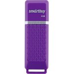 USB 2.0 накопитель Smartbuy 4GB Quartz series Violet (SB4GBQZ-V)