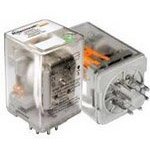 250CPX-3, OCTAL PIN RELAY DPDT 10A@250VAC 12VDC COIL CLEAR COVER