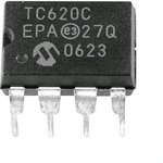 TC72-3.3MUA, Temperature Sensor, Digital Output, Surface Mount, SPI, ±5°C, 8 Pins