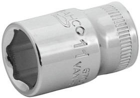 Фото 1/4 6700SM-8, 1/4 in Drive 8mm Standard Socket, 6 point, 24.7 mm Overall Length