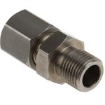 1/8 BSPP Compression Fitting for Use with Thermocouple or PRT Probe, 6mm Probe ...
