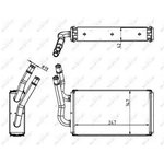 54228, Радиатор отопителя