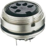0307 04, CHASSIS SOCKET ACC. TO IEC 61076-2-106, IP 68, WITH THREADED JOINT ...