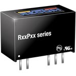 R05P05D, Isolated DC/DC Converters - Through Hole 1W DC/DC 5.2kV UNREG 5Vin +/-5Vout