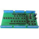 LA2560-22_6, Терминальный адаптер для Arduino Mega 2560 совместимый с корпусом на DIN-рейку D9MG